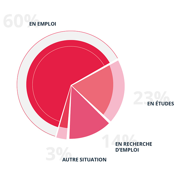 Devenir des diplômés de licence 3