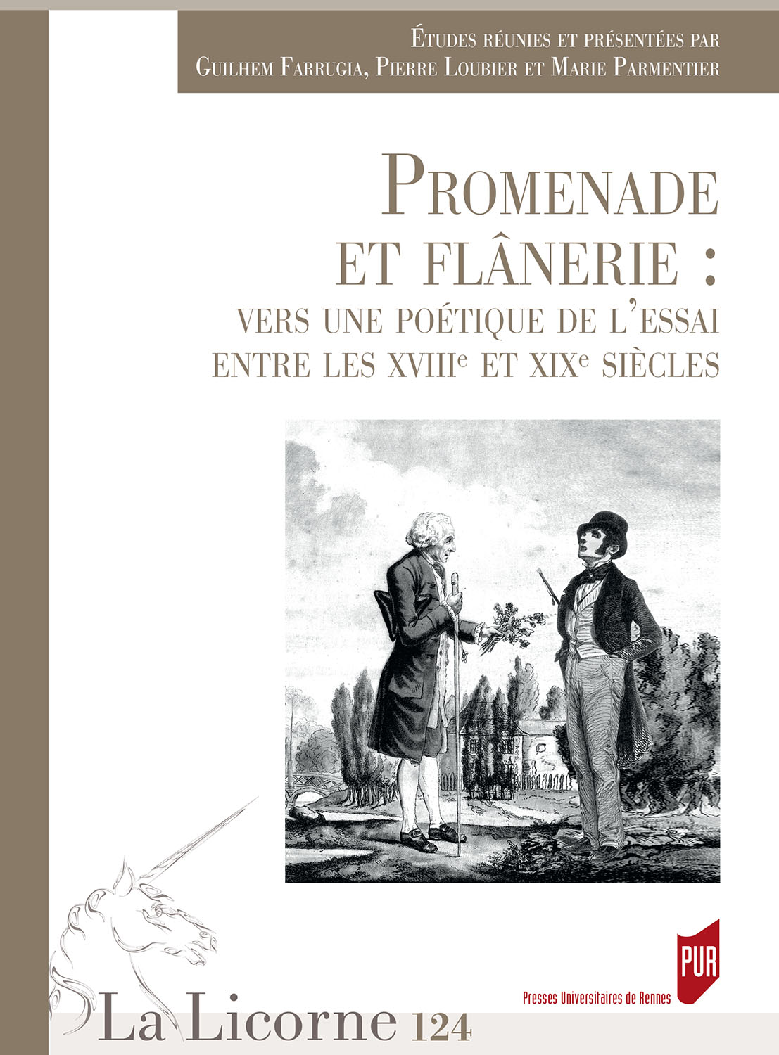 Promenade et flânerie : vers une poétique de l'essai entre les XVIIIe et XIXe siècles