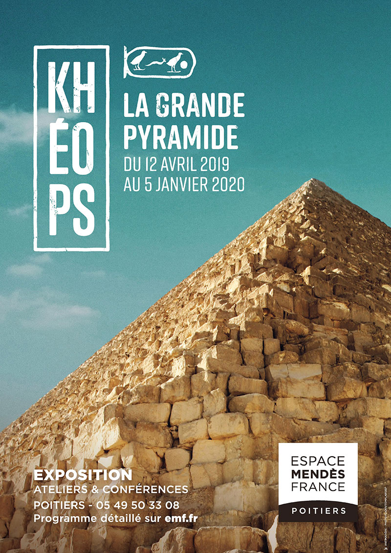 Affiche de l'exposition Khéops
