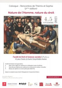 Colloque - Rencontres de Thémis et Sophia