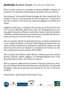 exposition Justice(s)