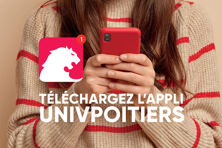 Téléchargez l'appli UnivPoitiers