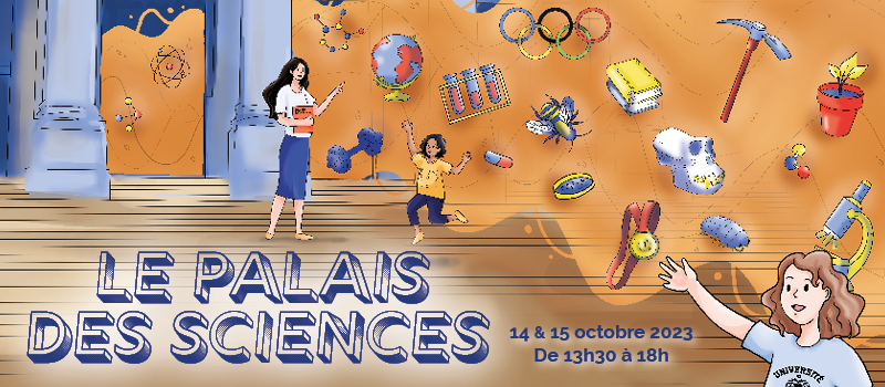 Palais des sciences 2023 - Bandeau illustration