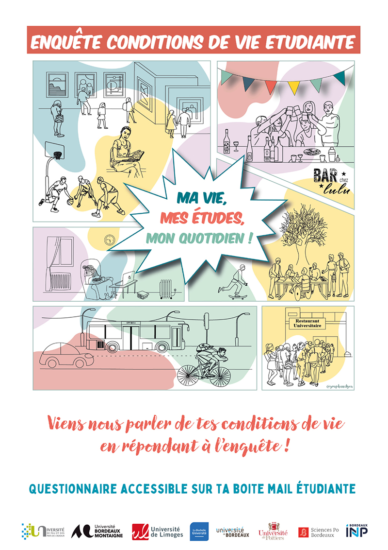 Grande enquête institutionnelle sur les conditions de vie étudiante