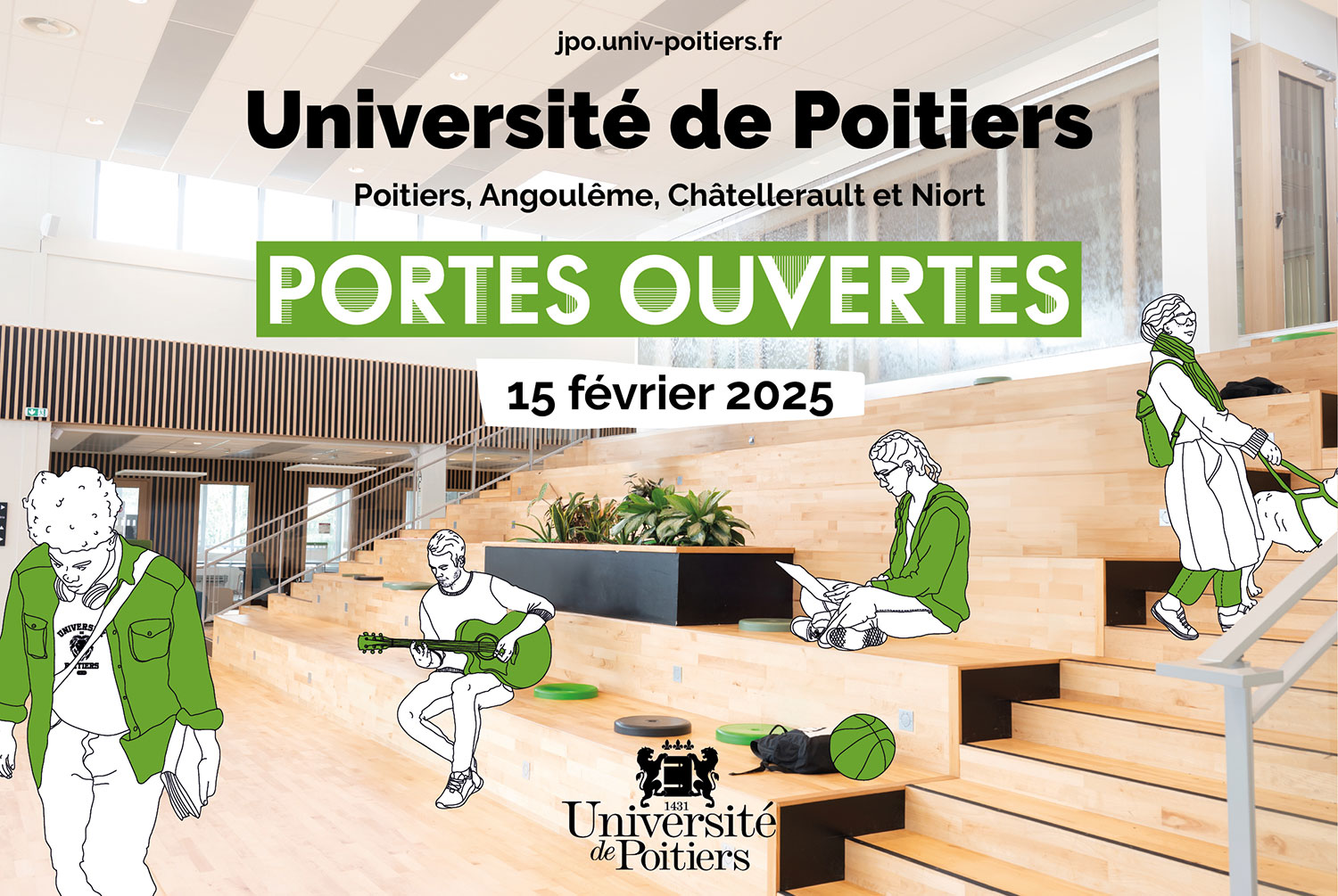 Portes ouvertes de l’université de Poitiers – le samedi 15 février 2025