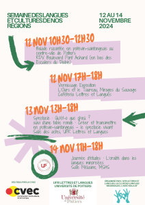 programme semaines langues et cultures de nos régions