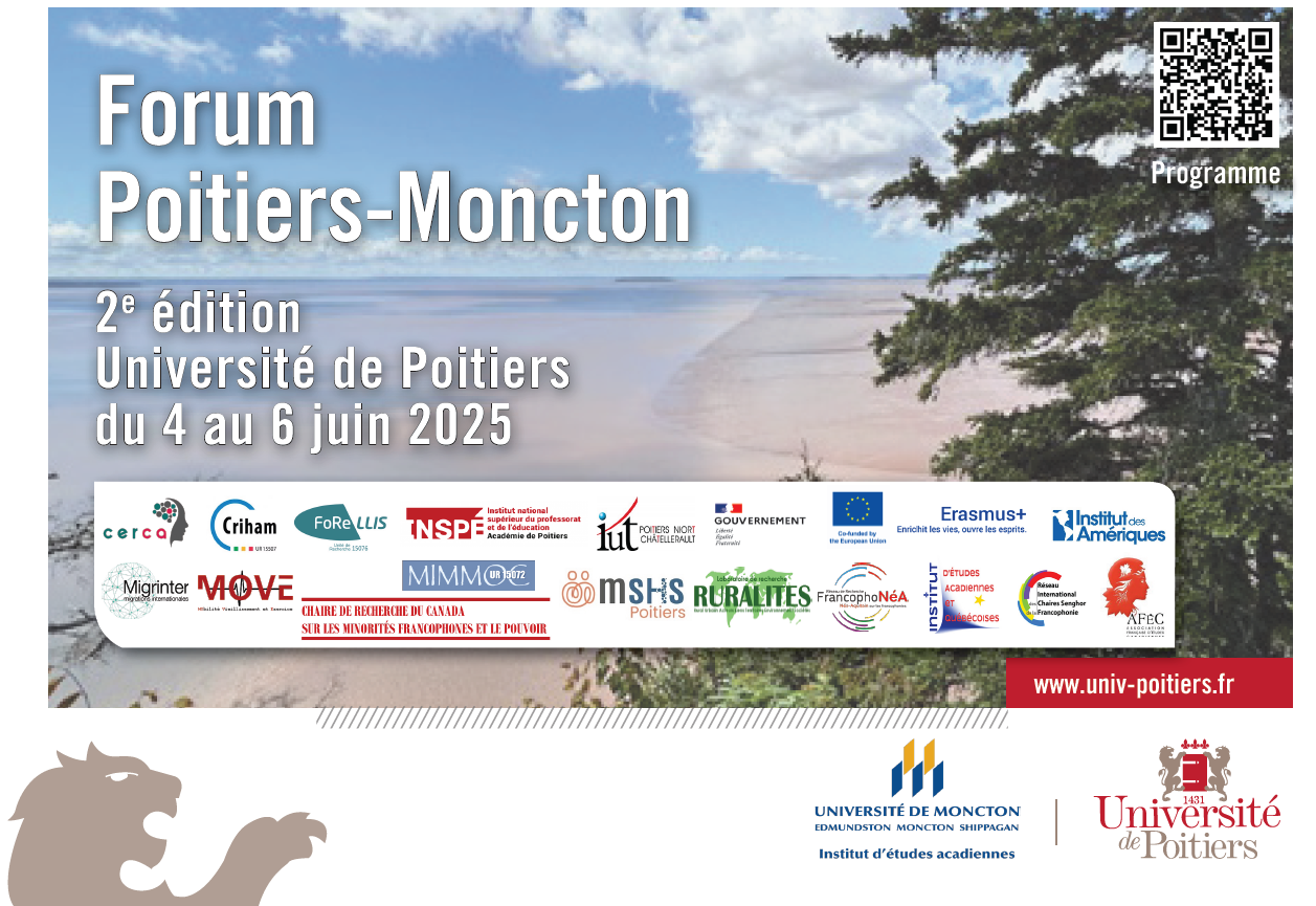 Forum Poitiers-Moncton 2025
