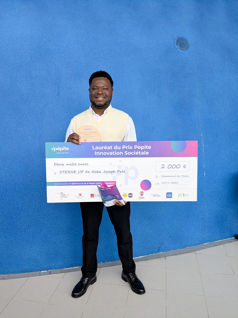 Naba Joseph Pale, co-fondateur de Sterne-Up