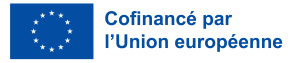 Logo Cofinancé par l'Union européenne
